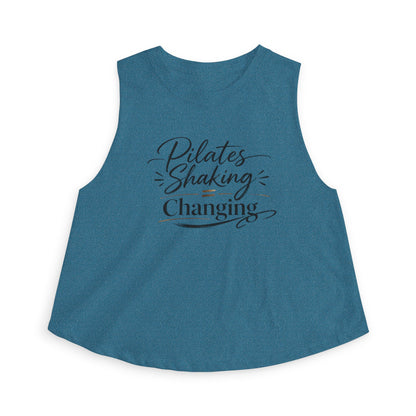 Pilates Shaking Changing Crop Top — Women's Fitness Tank