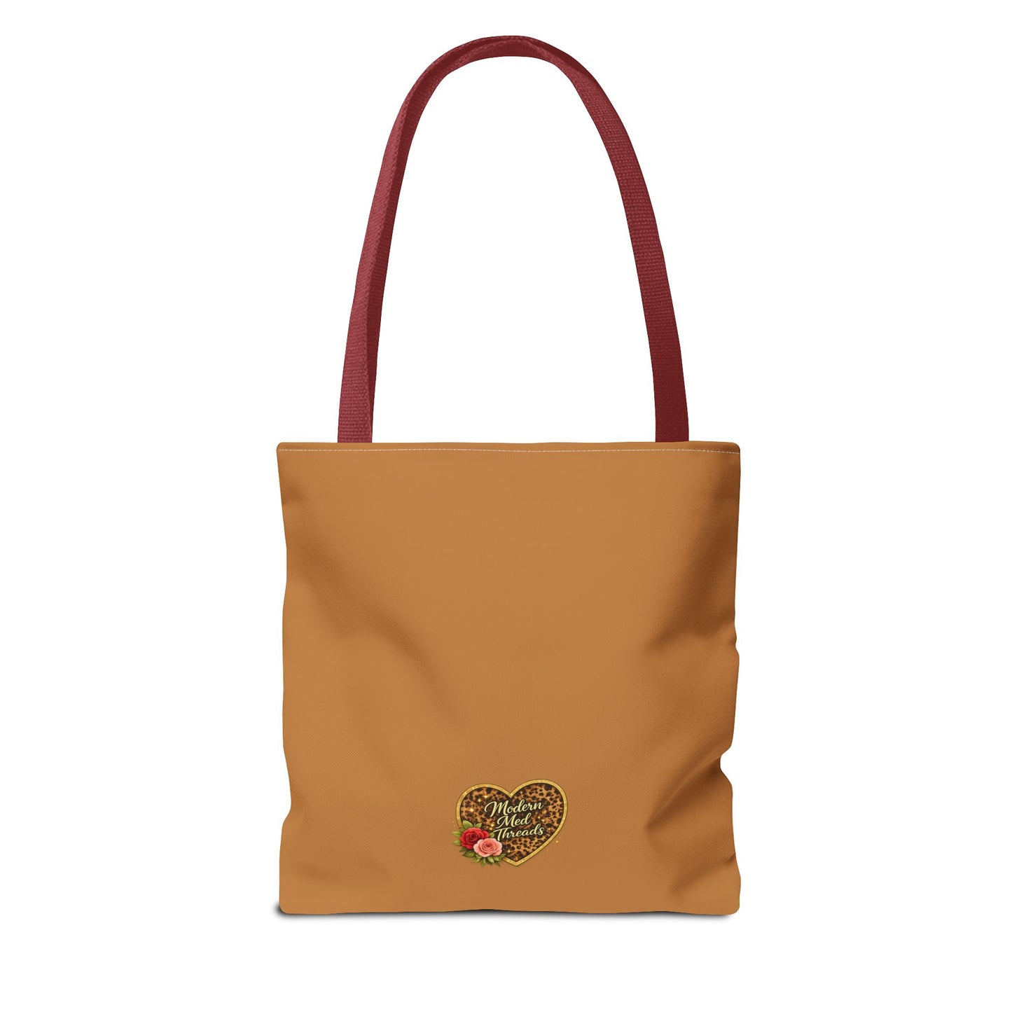Wild Heart Leopard Rose Tote Bag – Floral Animal Print Shopper