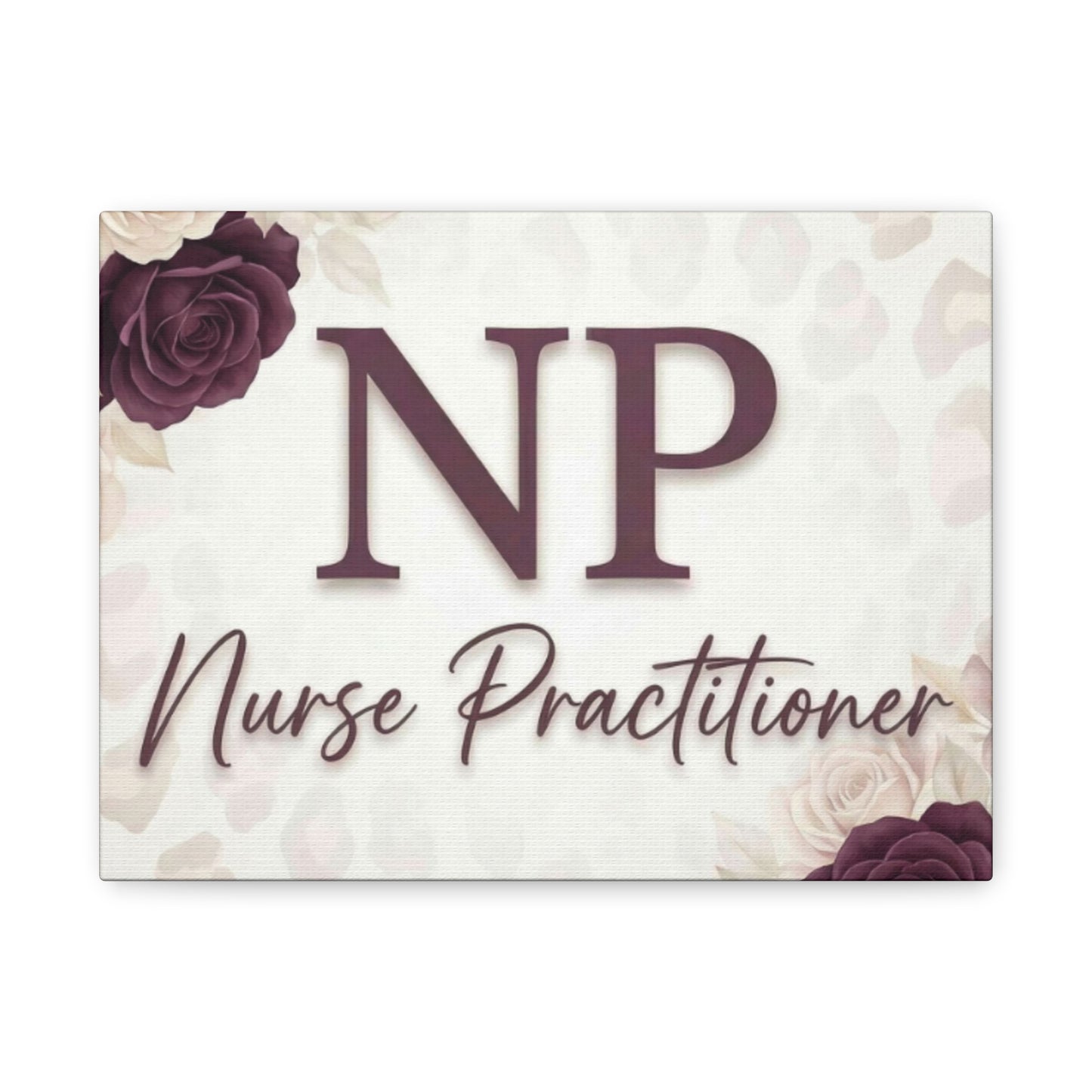 Nurse Practitioner NP Decorative Stretched Canvas Wall Art