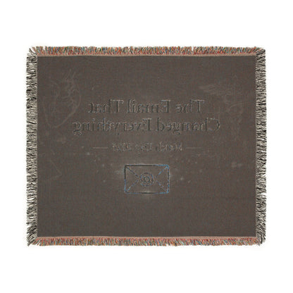 Woven Blanket — "The Email That Changed Everything" Personalized Throw (Match Day 2016)
