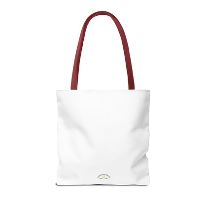 Finding My Center Pilates Tote Bag — “Finding My Center One Tremble at a Time”