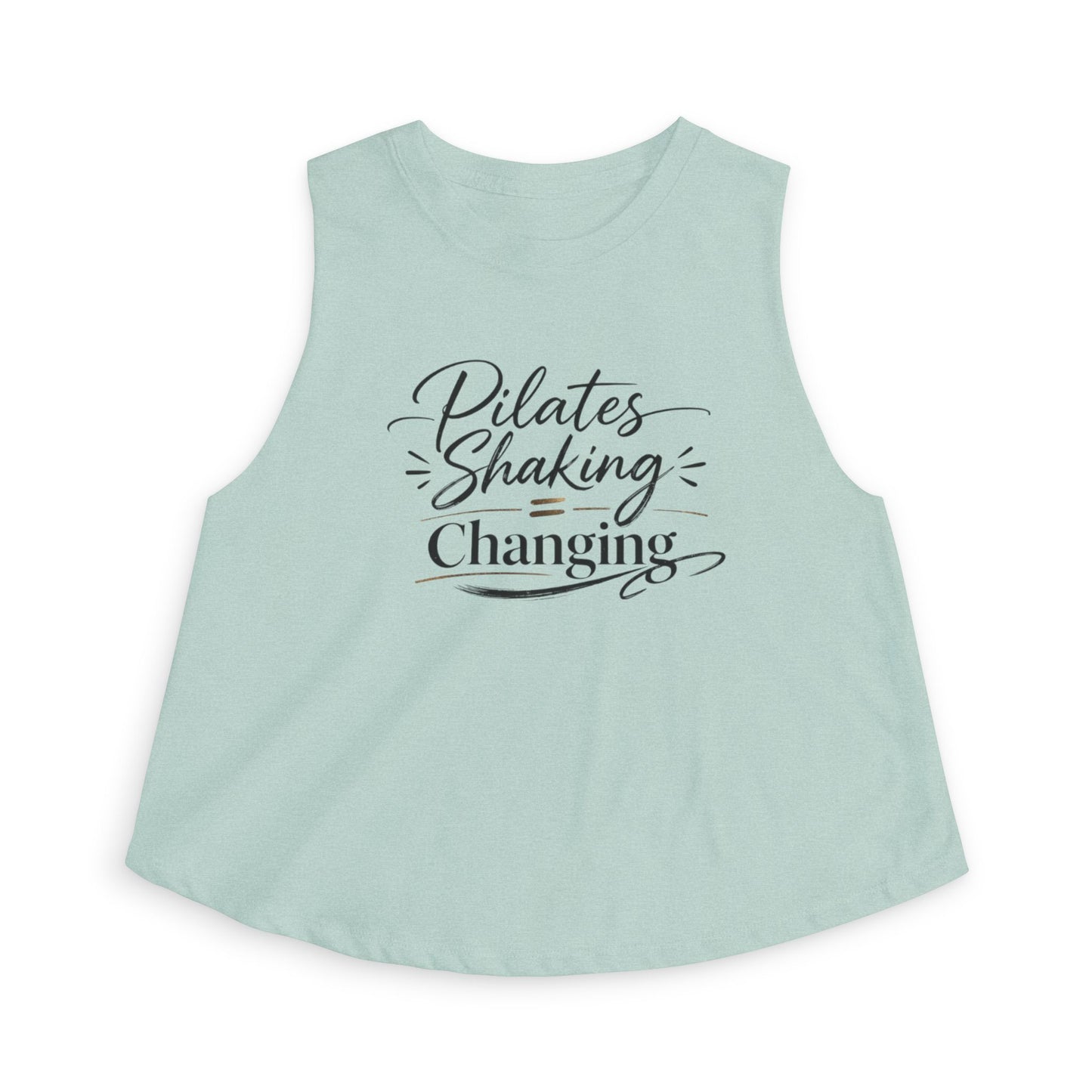 Pilates Shaking Changing Crop Top — Women's Fitness Tank