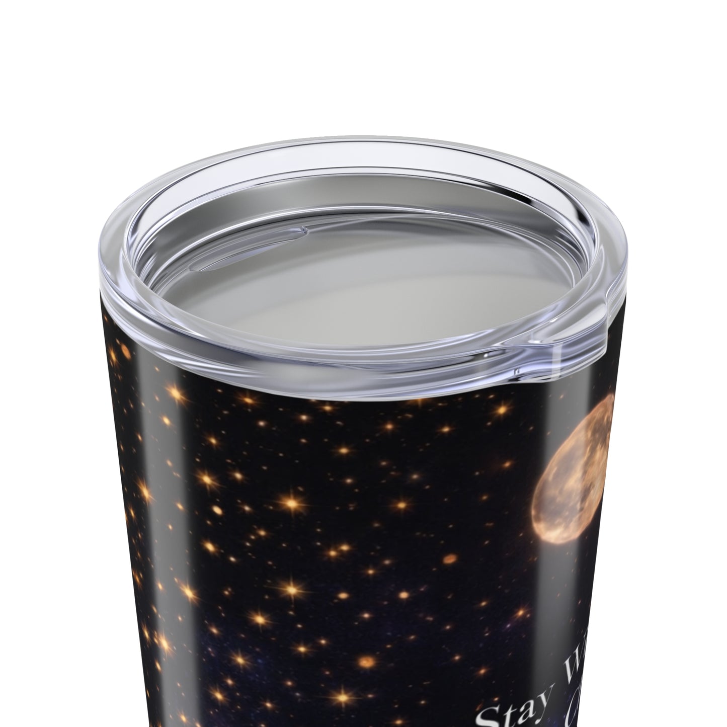 Moon Child 20oz Tumbler — 'Stay Wild, Moon Child' Galaxy Insulated Travel Cup