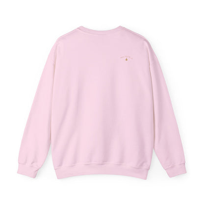 Dachshund Floral Crewneck Sweatshirt — "Pretty, Powerful, and a Dachshund"