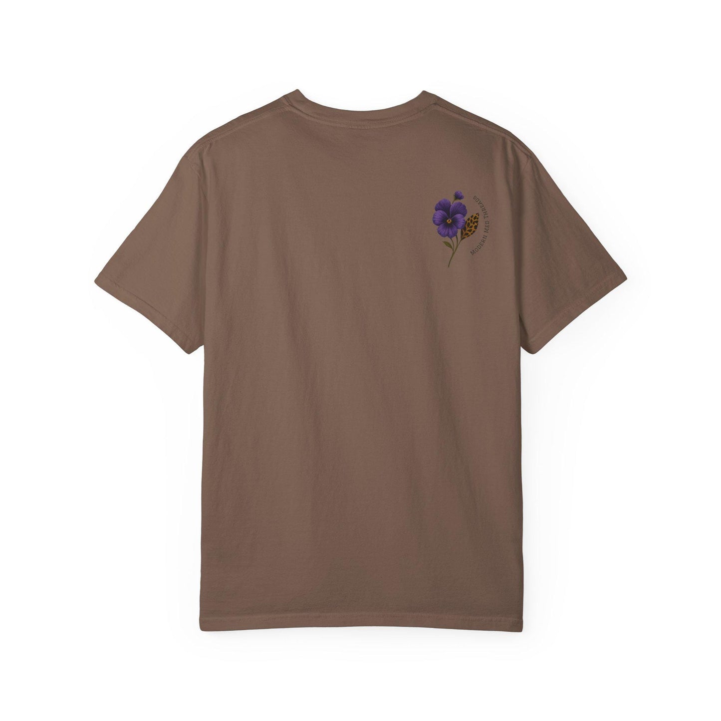 ER Nurse Floral Heart Graphic Tee, Unisex Cotton T-Shirt
