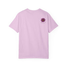 Hand-Painted Floral T-Shirt, Boho Nature Design, Eco-Friendly