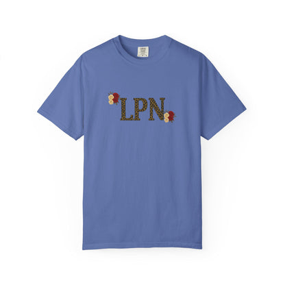 LPN Floral Unisex T-Shirt, Casual Tee, Gift for Friends, Minimalist Design, Everyday Wear