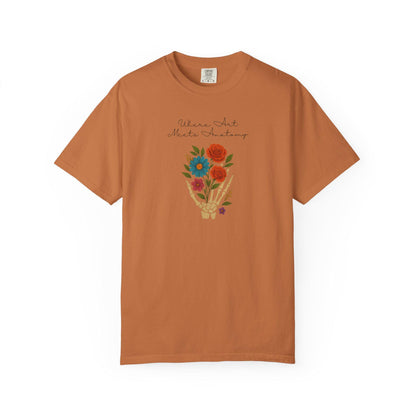 Floral Anatomy T-Shirt, Vintage Style Graphic Tee