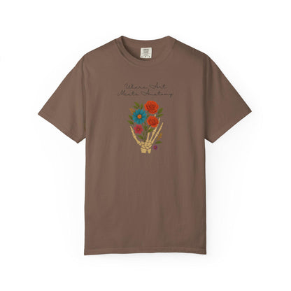 Floral Anatomy T-Shirt, Vintage Style Graphic Tee