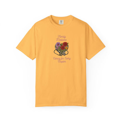 Floral Heart Family Medicine T-Shirt: Graphic Unisex Tee
