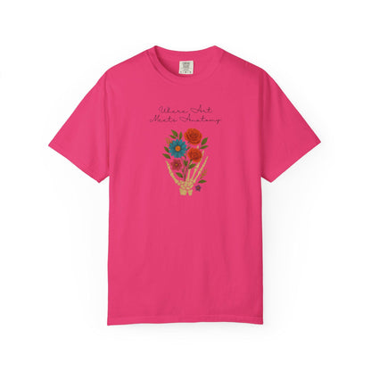 Floral Anatomy T-Shirt, Vintage Style Graphic Tee
