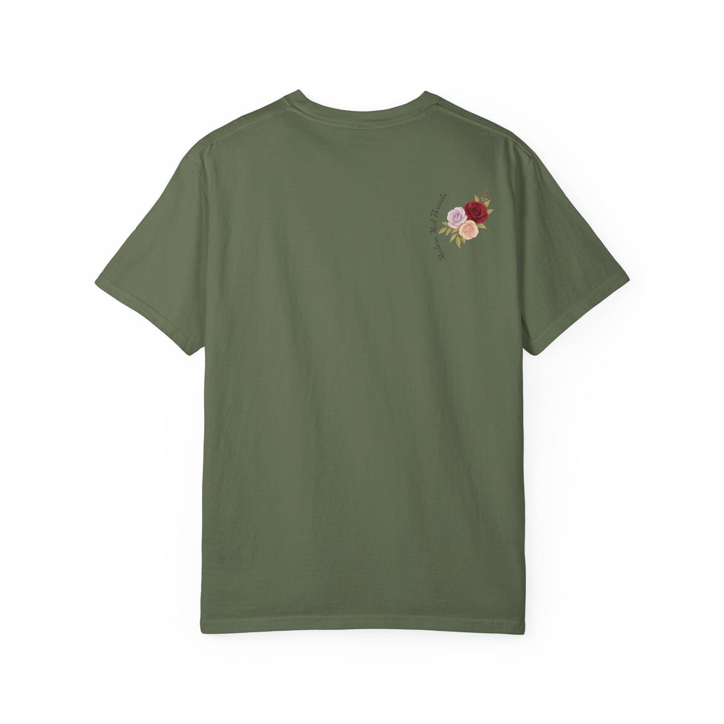 Floral Heart Graphic T-Shirt, Inspirational Unisex Tee