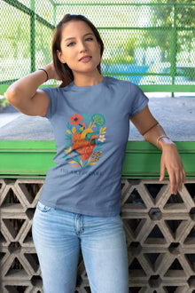 Floral Heart Graphic Tee, Art of Care Design, Unisex T-Shirt