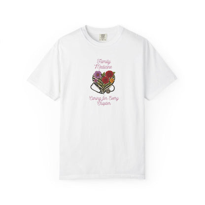 Floral Heart Family Medicine T-Shirt: Graphic Unisex Tee