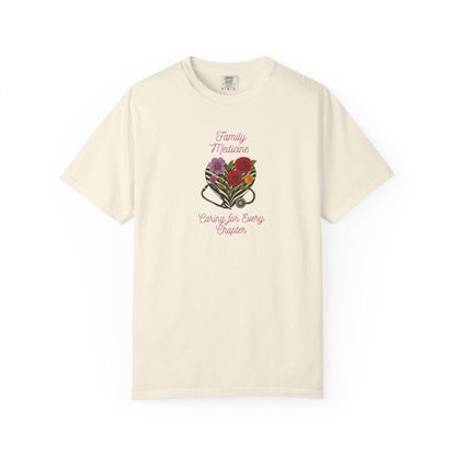 Floral Heart Family Medicine T-Shirt: Graphic Unisex Tee