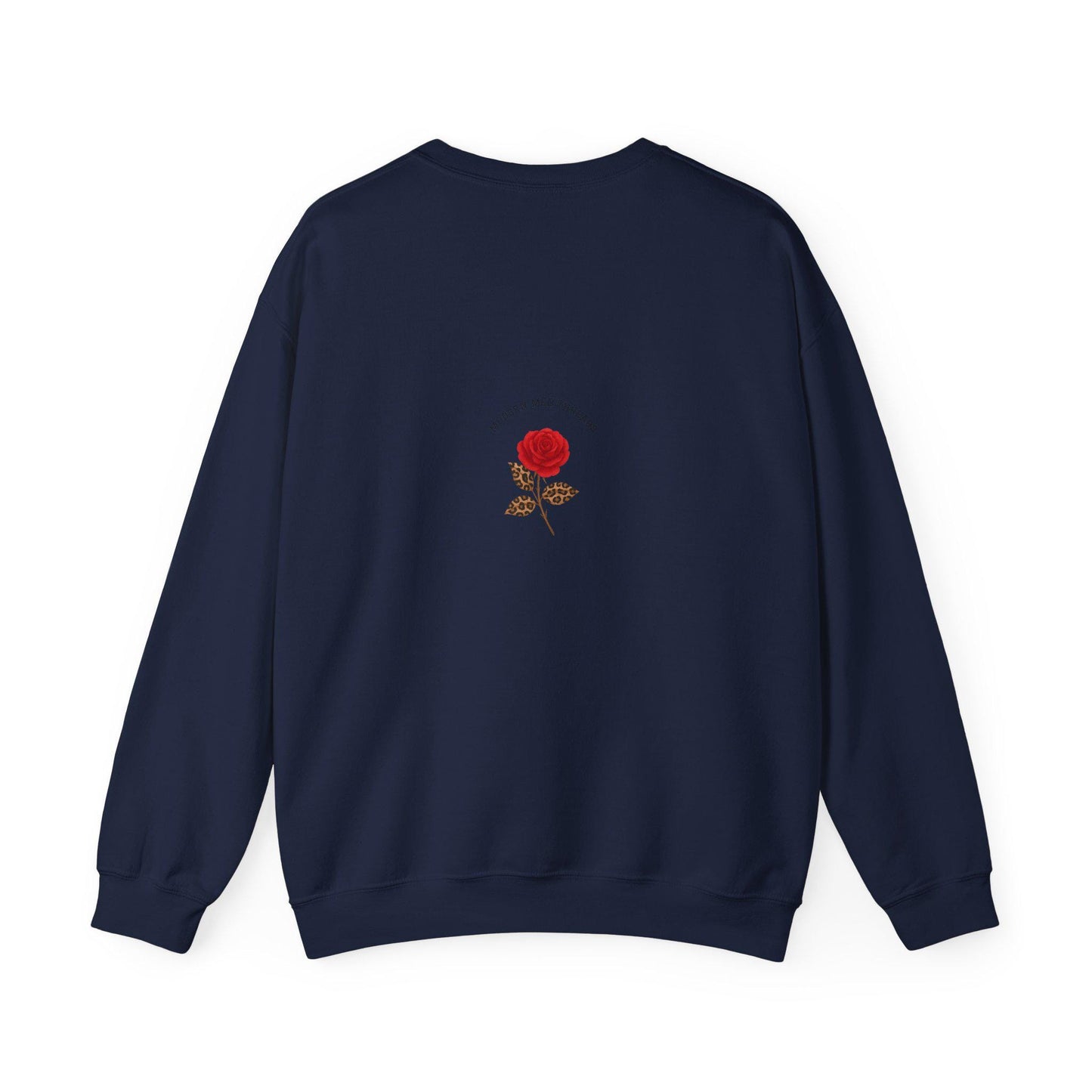 Floral Initial Crewneck Sweatshirt, Personalized Gift