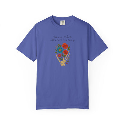 Floral Anatomy T-Shirt, Vintage Style Graphic Tee