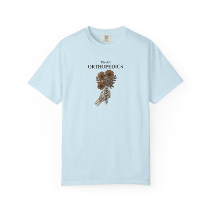 Garment-Dyed T-Shirt, Orthopedics Floral Design, Medical Gift