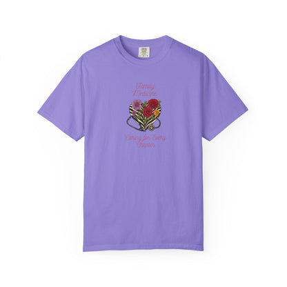 Floral Heart Family Medicine T-Shirt: Graphic Unisex Tee